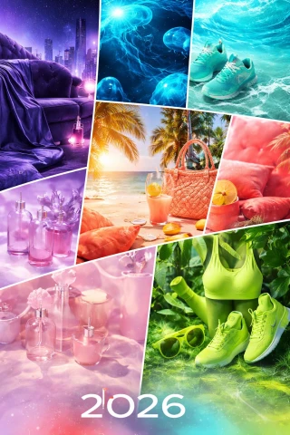 Кольори майбутнього 2026: Естетика між природою та цифровим світом