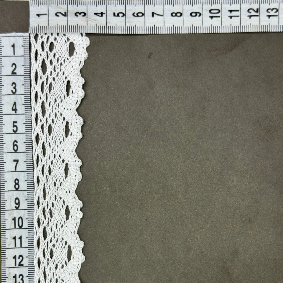 Мереживо макраме 6003 3 см. (200 ярдів/182,8 м.), білий
