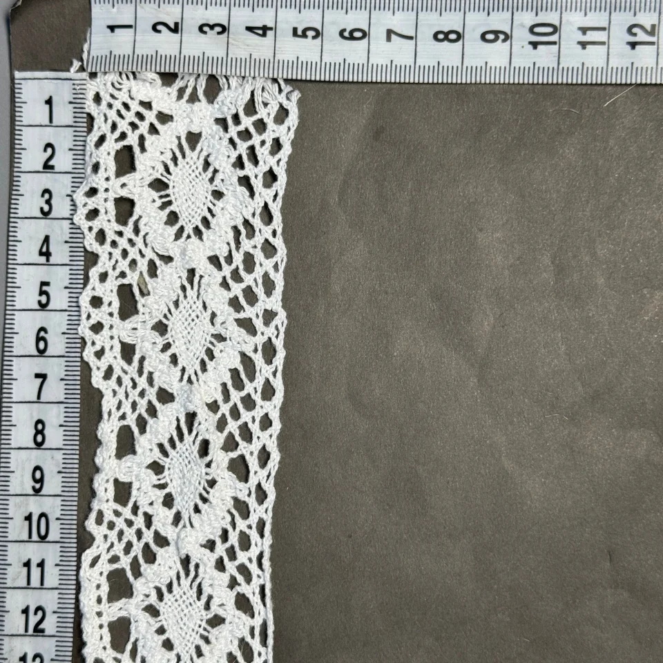 Мереживо макраме 6169 4,5 см..(100 ярдів/91,4 м.), білий