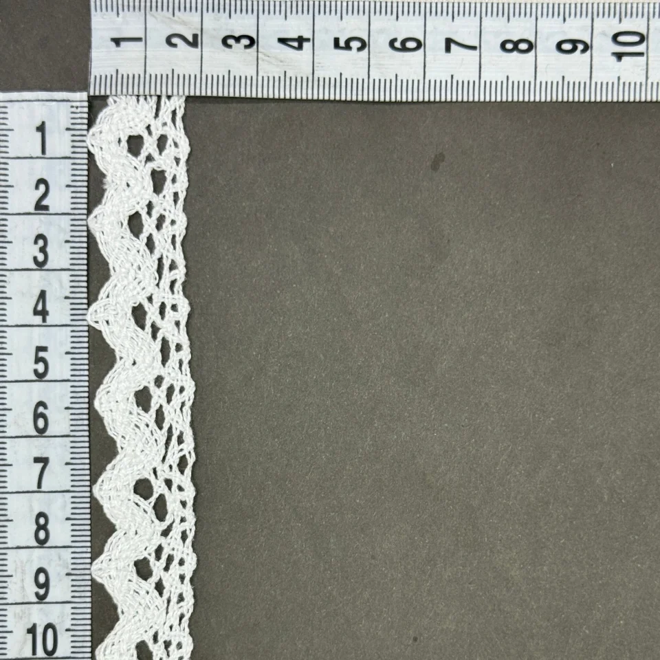 Мереживо макраме 8284 2см.(300 ярдів/274,3 м.), білий
