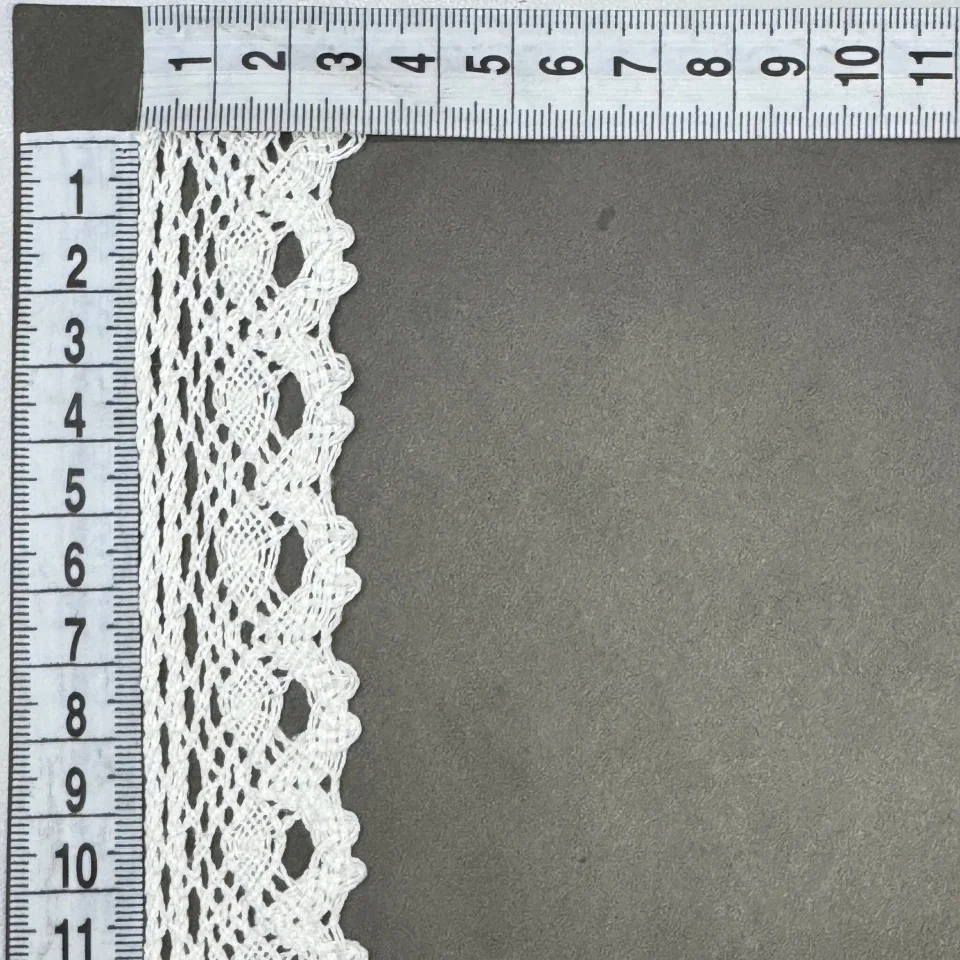 Кружево макраме 5160 2,8 см (200 ярдов/182,8 м.), молочный