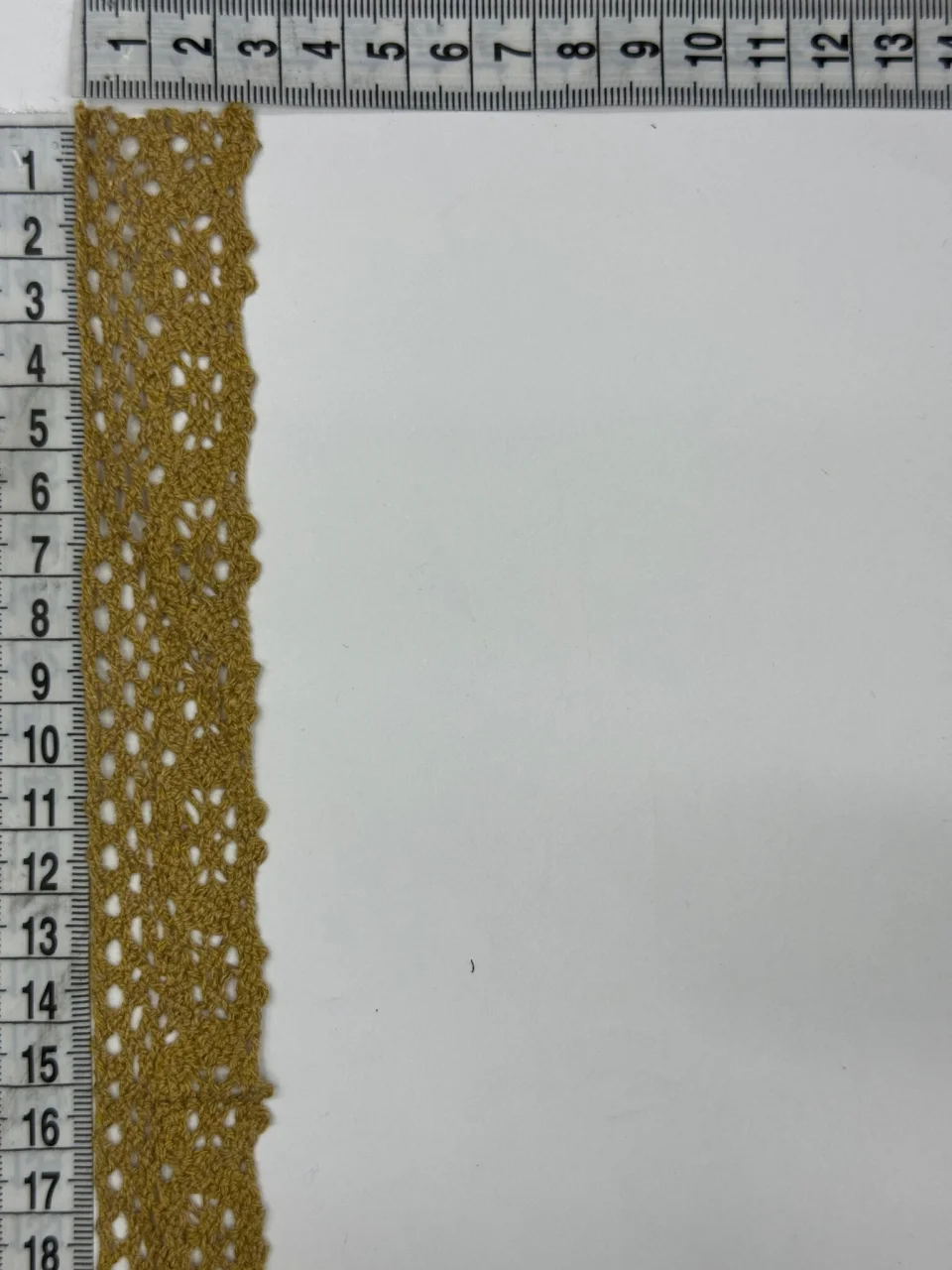 Мереживо макраме 8449 2,8 см (200 ярдів/182 м.), коричневий