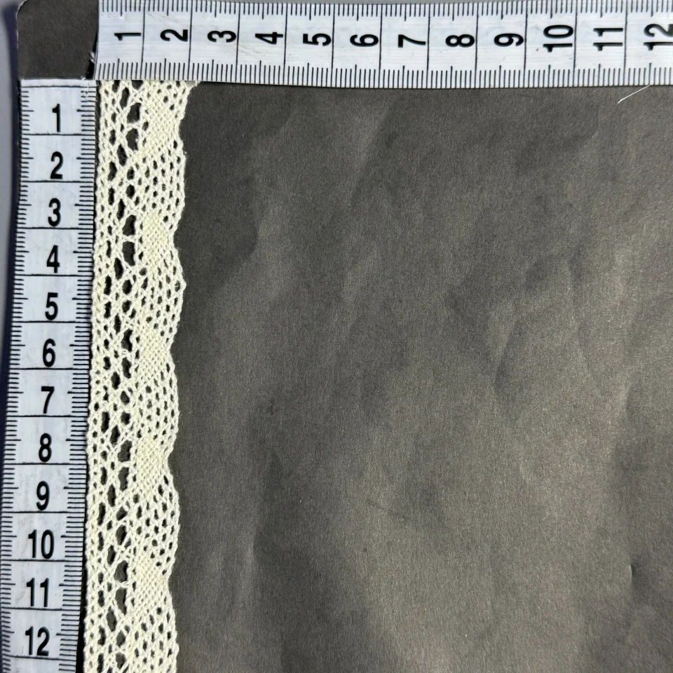 Мереживо макраме 13-3 2 см.(200 ярдів/182,8 м.), бежевий