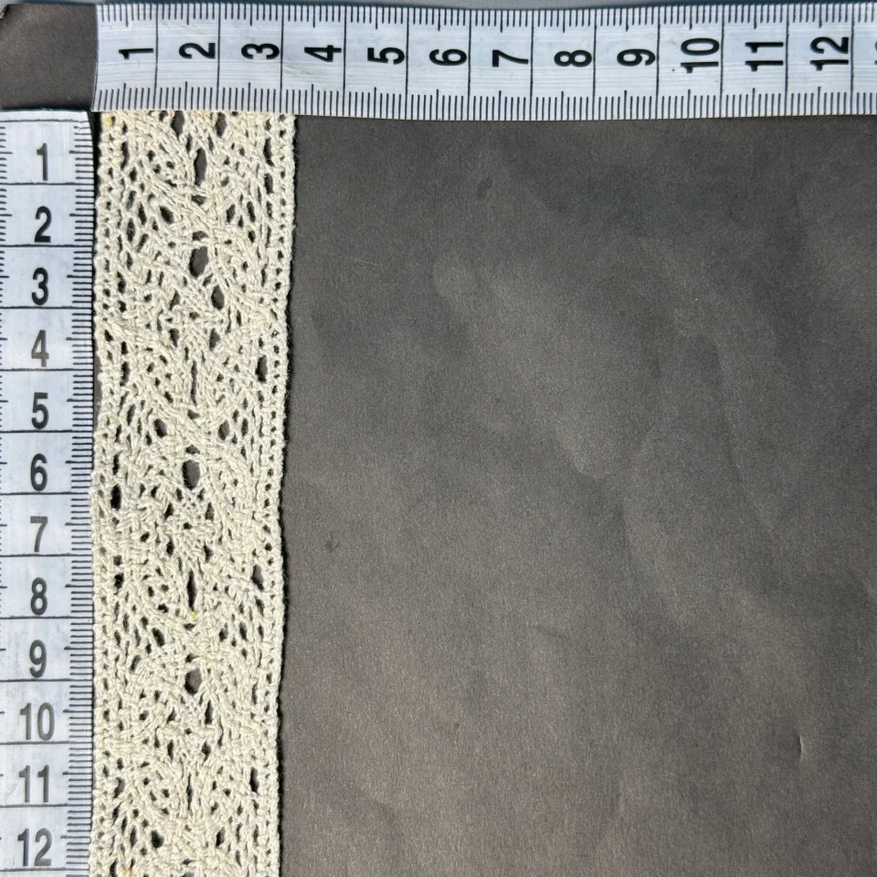 Мереживо макраме 8555 3 см. (200 ярдів/182,8 м.), бежевий