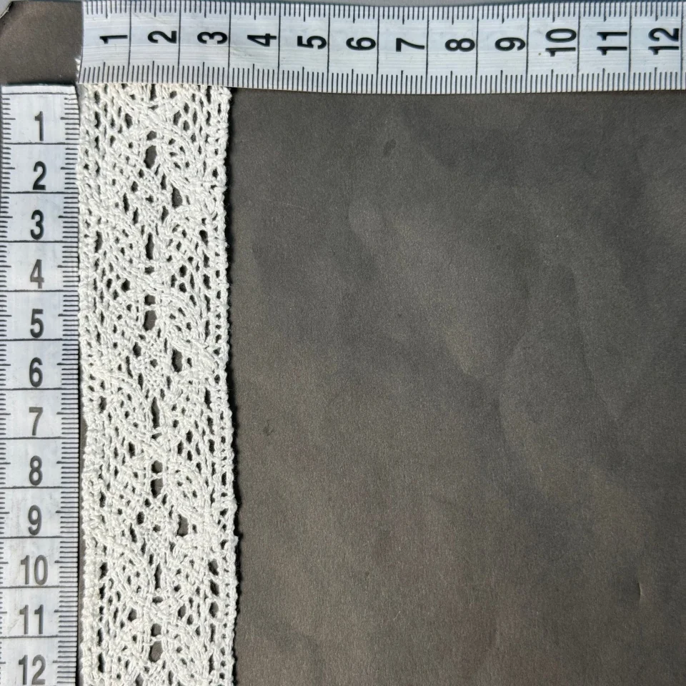 Мереживо макраме 8555 3 см. (200 ярдів/182,8 м.), молочний