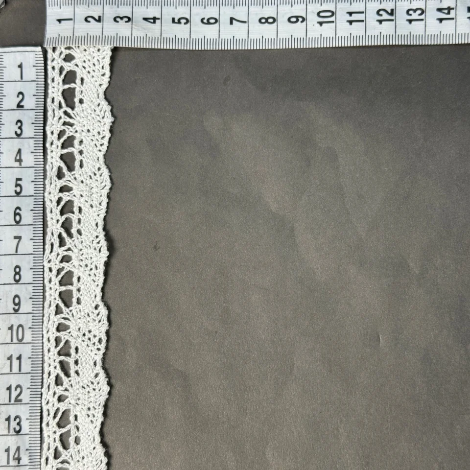 Мереживо макраме 8498 2 см.(300 ярдів/274,3 м.), молочний