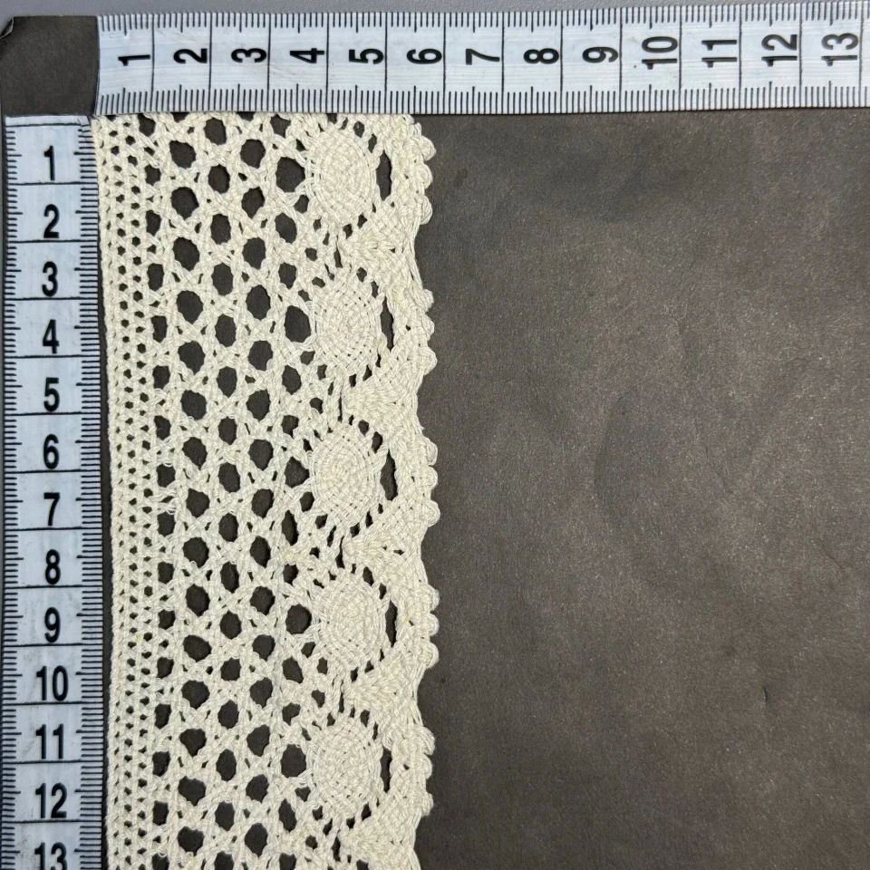 Кружево макраме 8577 6 см (100 ярдов/91,4 м.), бежевый