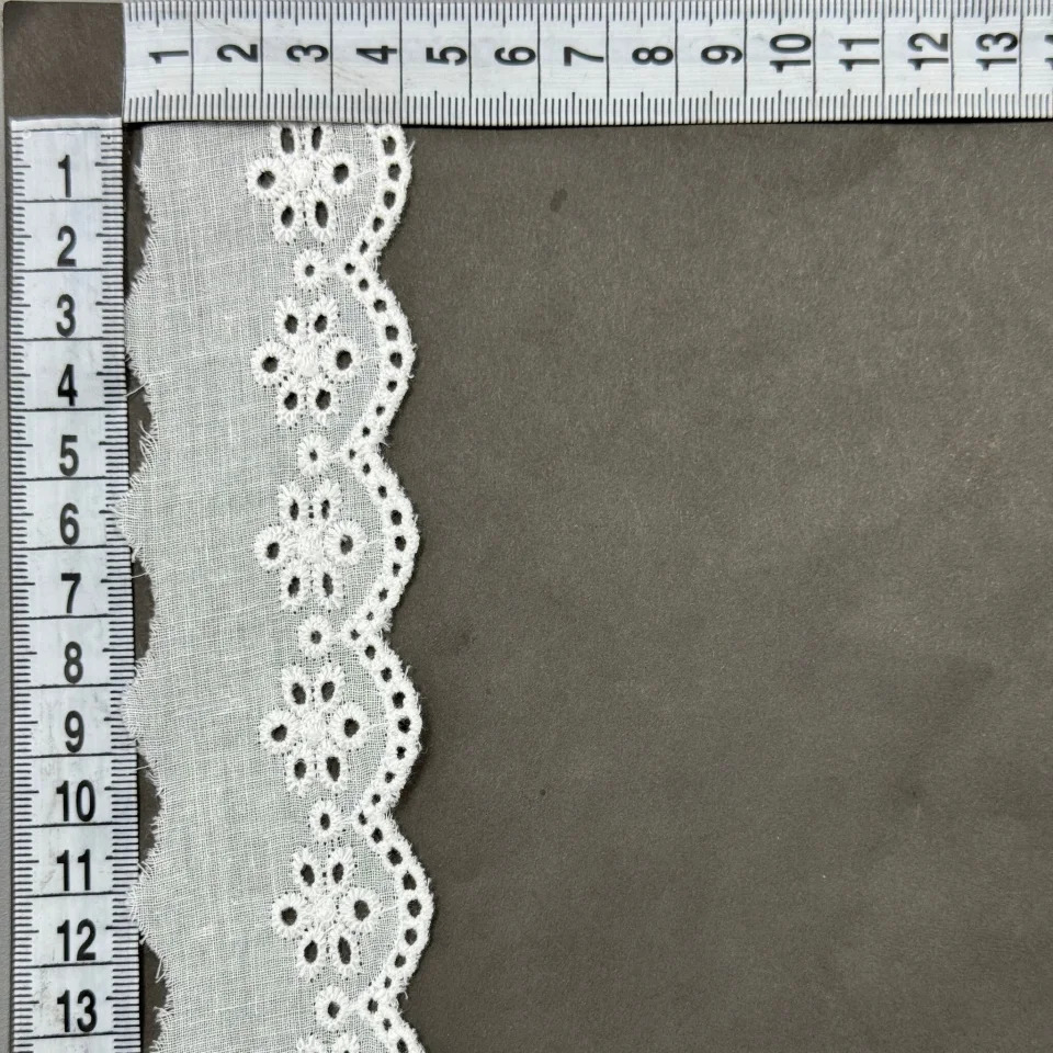 Мереживо прошва 7060 4 см.(300 ярдів/274,3 м.), Білий