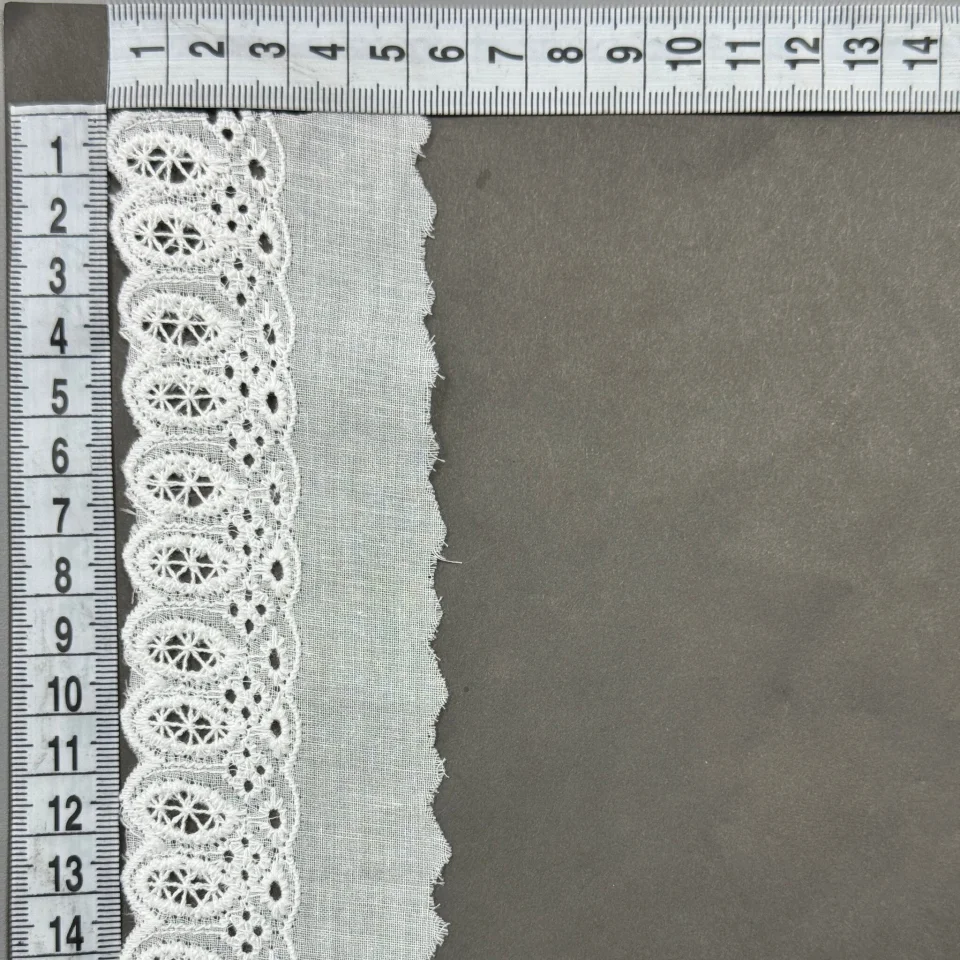 Мереживо прошва 8085 (300 ярдів/274,3 м.), Білий