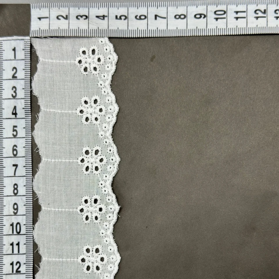 Мереживо прошва А16 4,5см.(20 ярдів/18,2 м.), білий