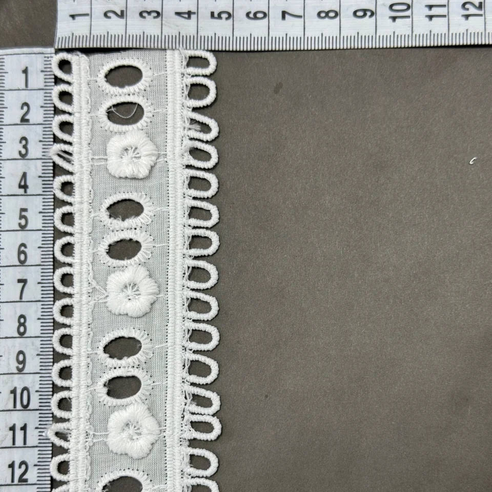 Мереживо прошва АL1150 4,5 см.(20 ярдів/18,2 м.), білий