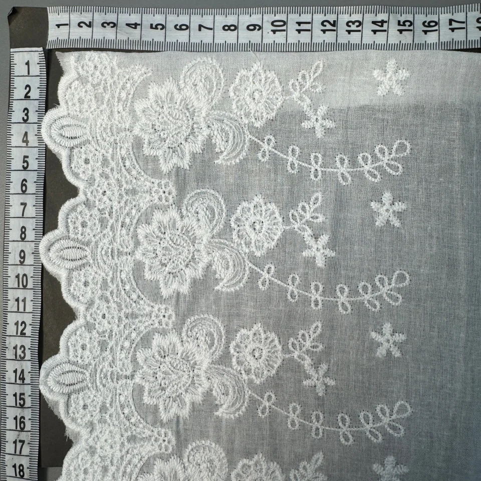 Кружево декоративное 0320071 23 см (50 ярдов/45,72 м.), натуральный