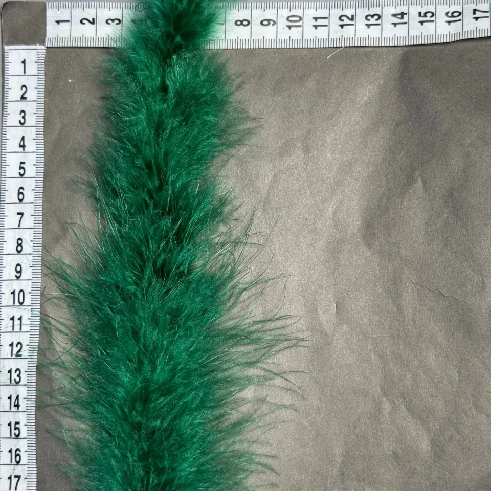 Пір'я боа 16 гр. (2 метра), 32 зелений