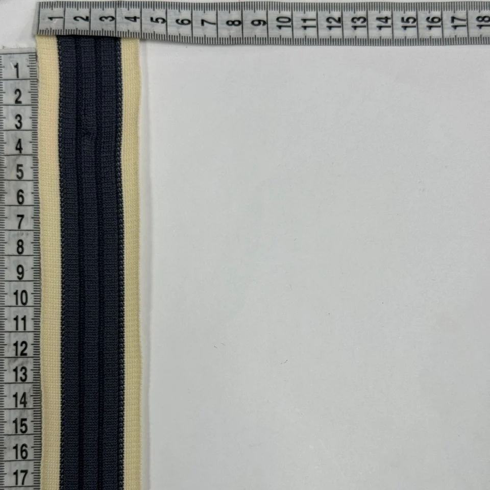 Лампас трикотажний D#4 4 см (50 м), C:1 сірий