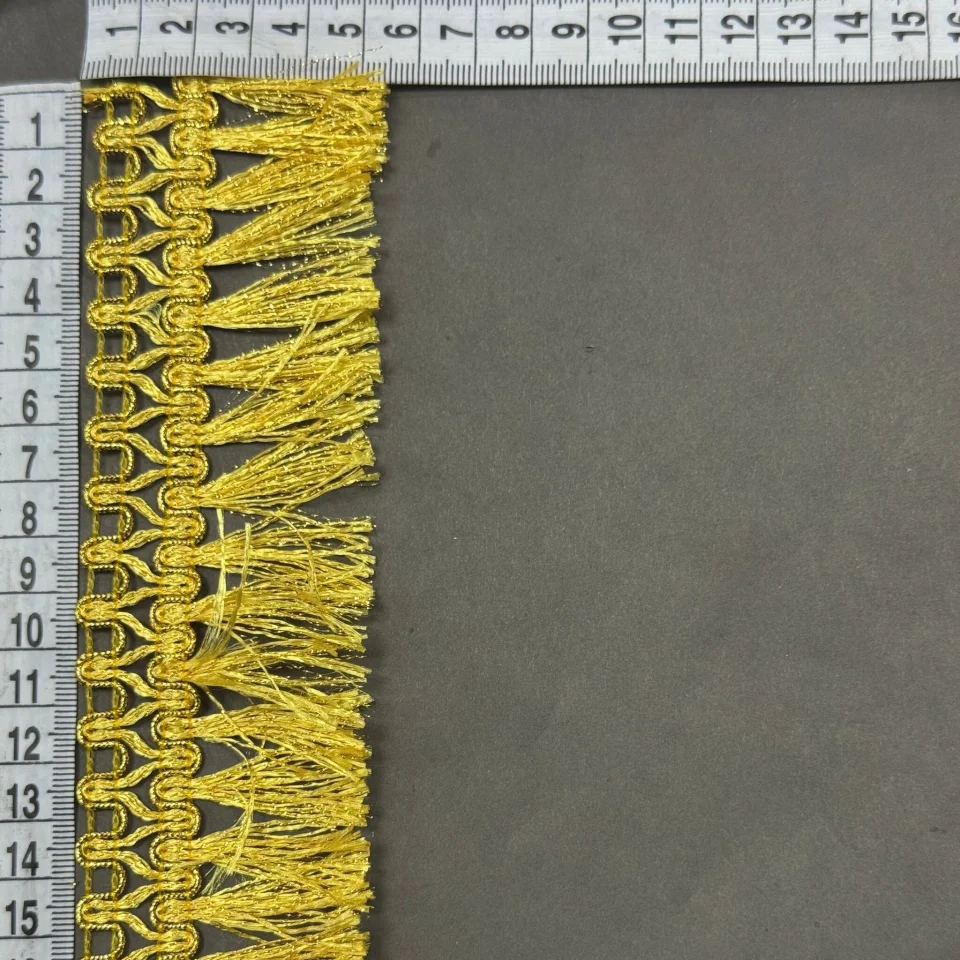 Тасьма люрекс 13-4994 (20 ярдів/18,28 м.), золото