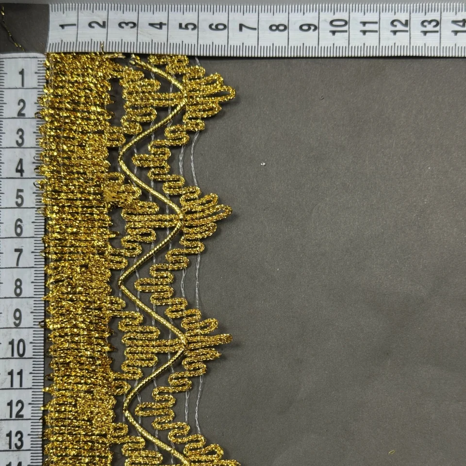 Тасьма люрекс 13-15995 (20 ярдів/18,28 м.), золото