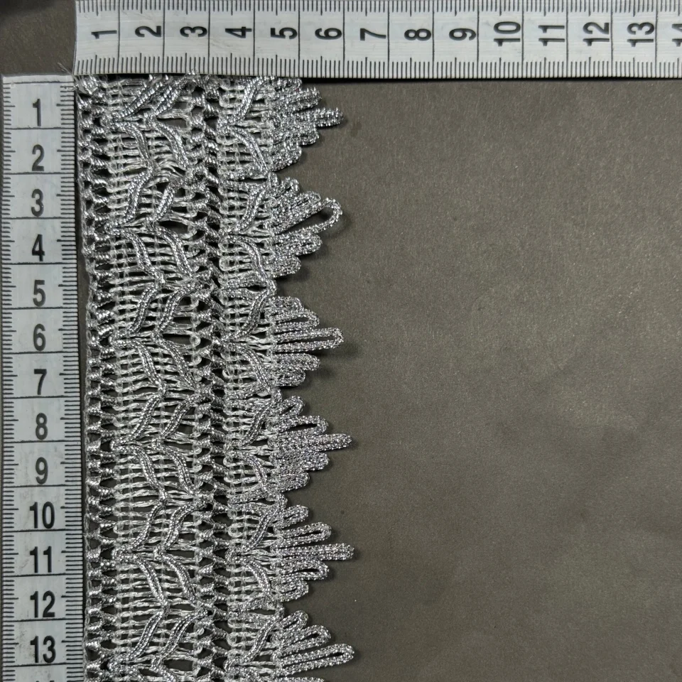 Тасьма люрекс 13-8193 (20 ярдів/18,28 м.), срібло