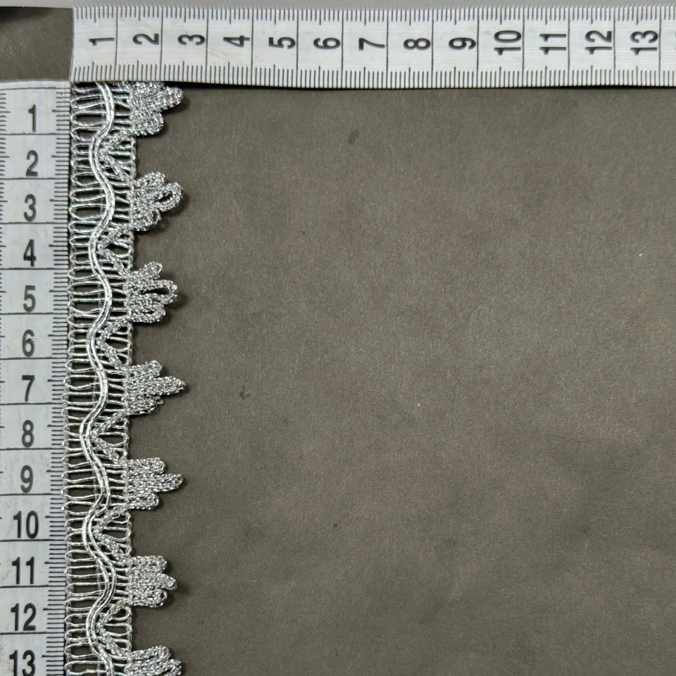 Тасьма люрекс 9243-1 (20 ярдів/18,28 м.), срібло