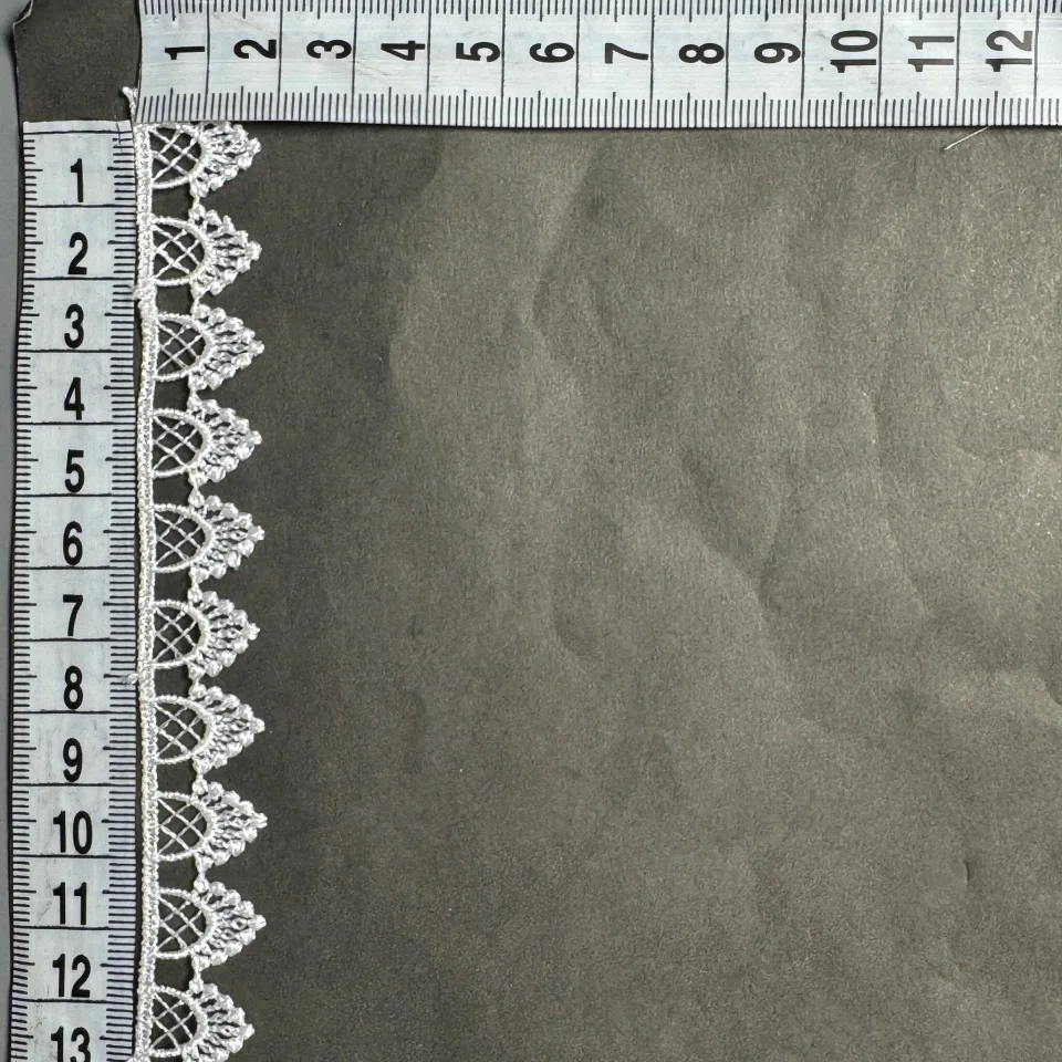 Кружево полиэстер ВВ104793 2 см.(30 ярдов/27.3 м.), тёплый белый