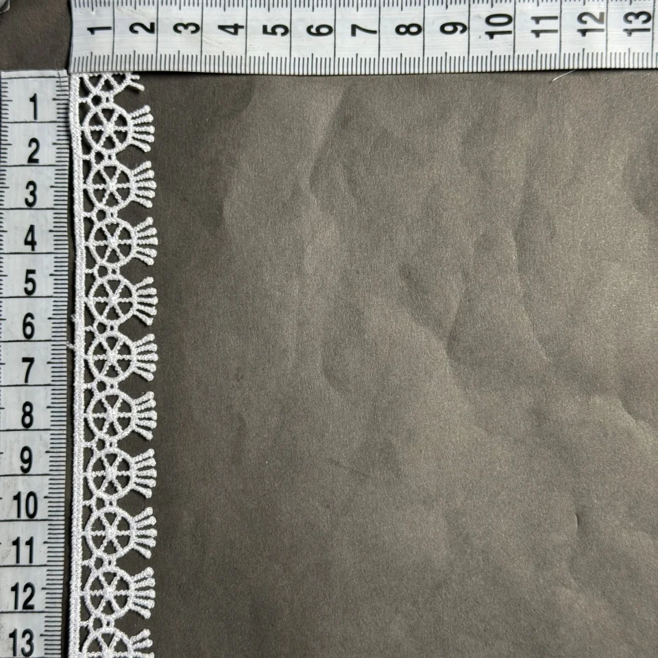 Мереживо поліестер ВВ104791 2 см. (30 ярдів/27.3 м.), білий