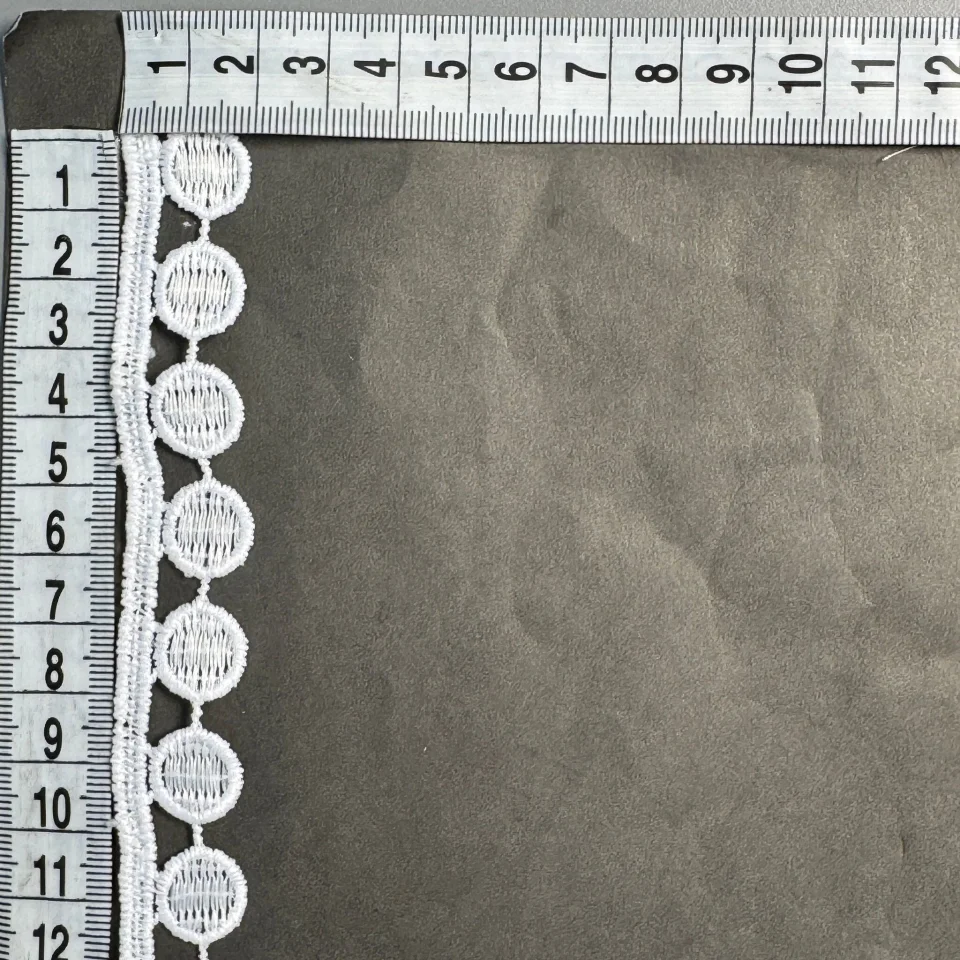 Мереживо поліестер ВВ104785 2 см.(30 ярдів/27.3 м.), білий