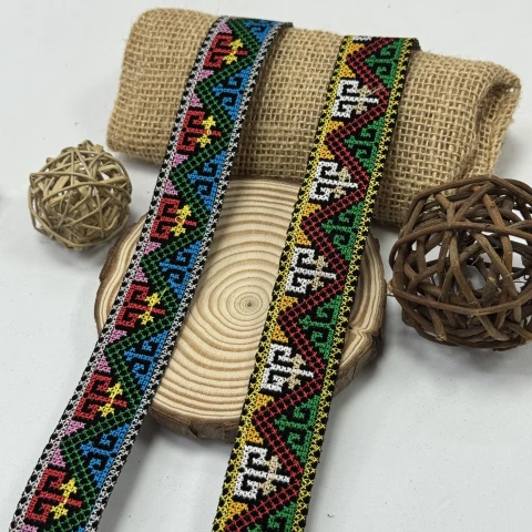 Тасьма клейова 77 (9.6 м), червоний