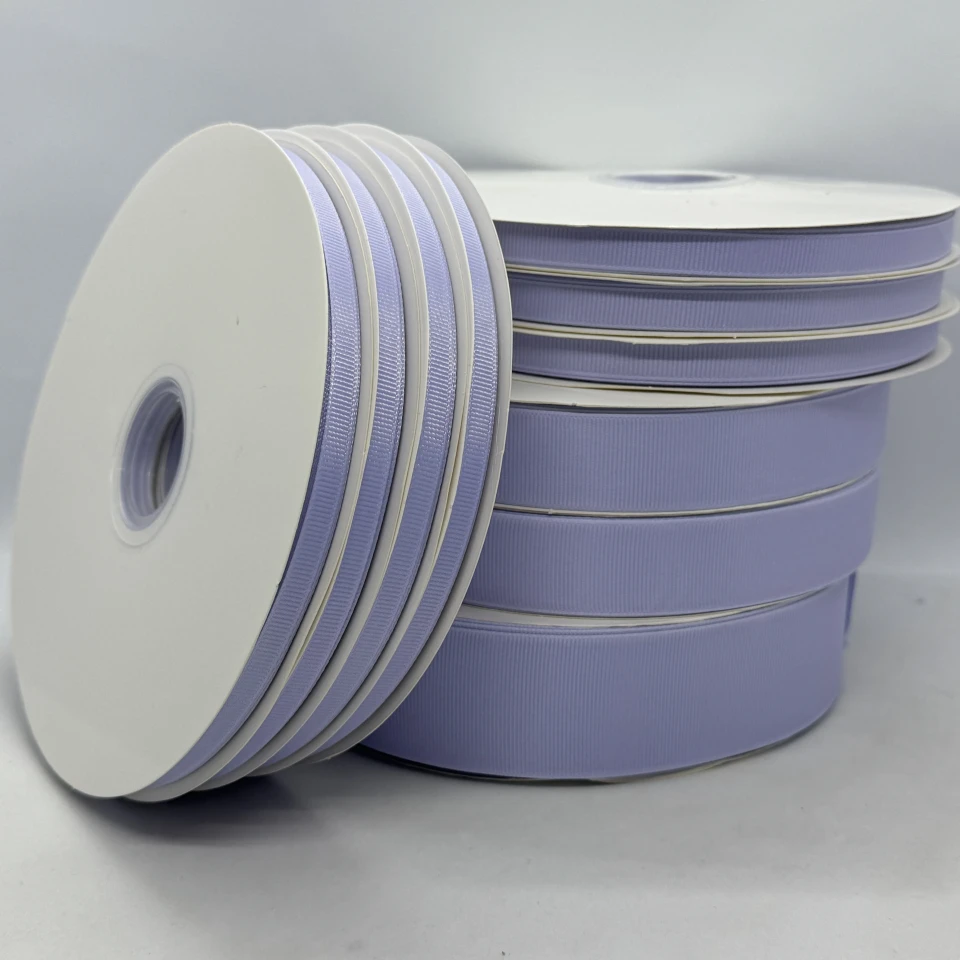 Стрічка репс 1 см (25*100 ярд/ 91 м.), 1141 дзвіночок крайола