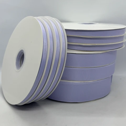 Стрічка репс 1 см (25*100 ярд/ 91 м.), 1141 дзвіночок крайола