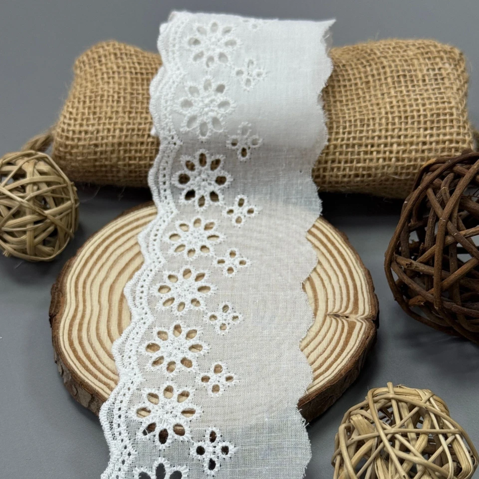 Мереживо прошва 5080 (160 ярдів/146,3 м.), Білий