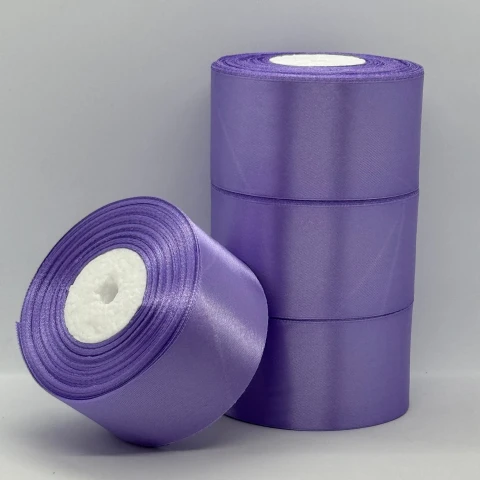 Стрічка атласна 5 см (4*36 ярдів), 21 сапфіровий