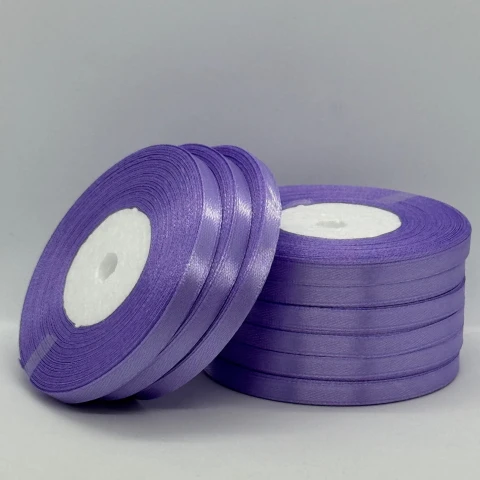 Стрічка атласна 0.6 см (10*36 ярдів), 21 сапфіровий