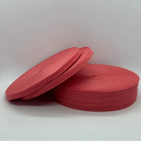 Стрічка кіпер 1 см (40) (40м.), 2342 кораловий