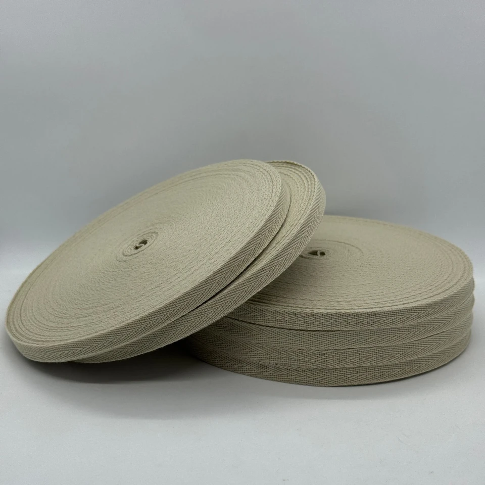 Лента кипер 1 см (40м.), 2369 мягкий бежевый