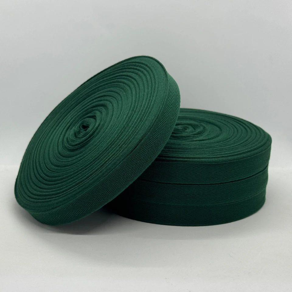 Стрічка кіпер 2 см (20) (40м.), 2376 ізумруд