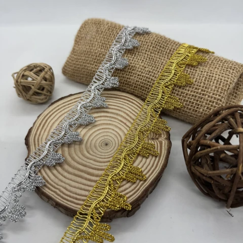 Тасьма люрекс 9243-1 (20 ярдів/18,28 м.), золото