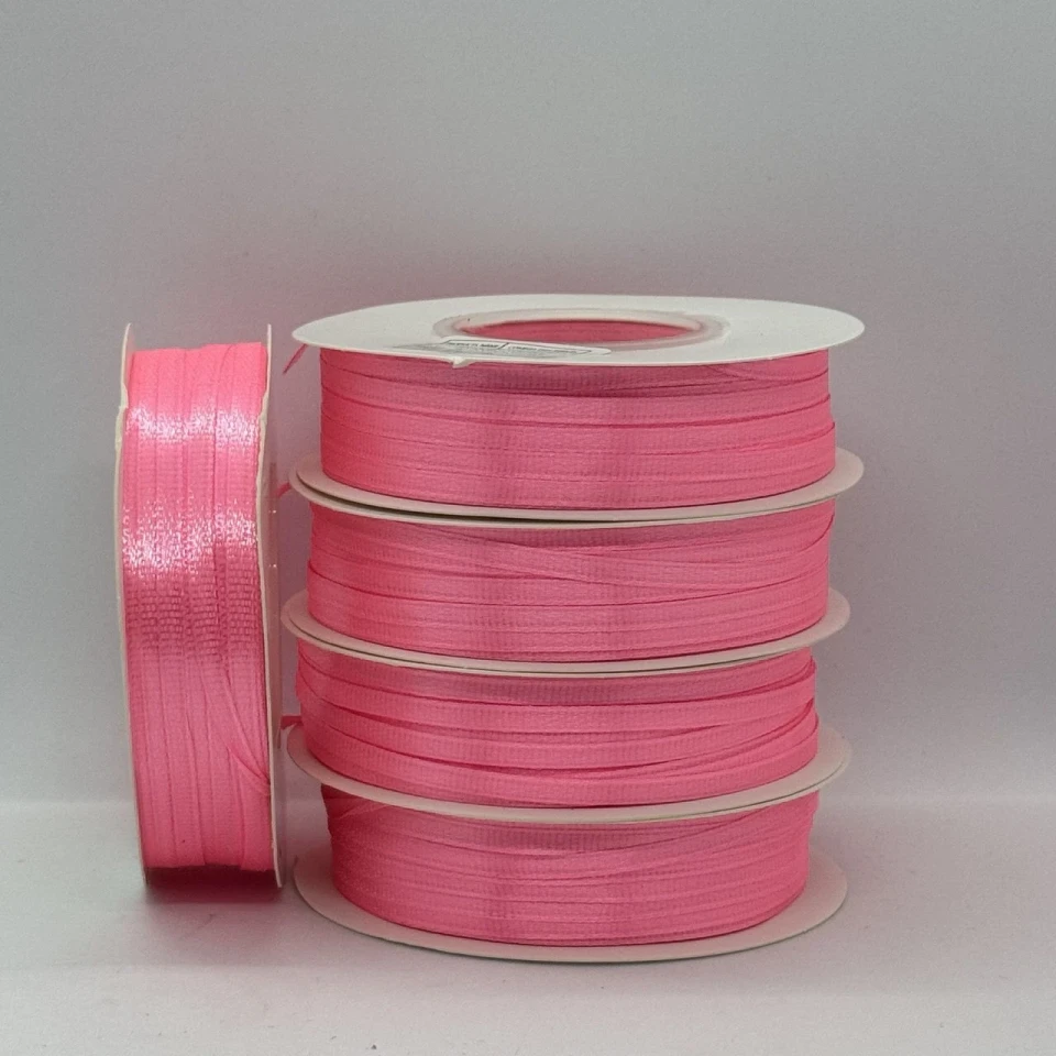 Стрічка атласна 0.3 см (5*100 ярдів), 05 барбі