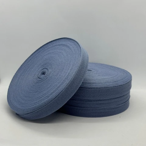 Стрічка кіпер 2 см (20) (40м.), 2206 сіро блакитний