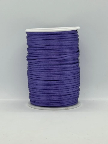 Атласная корсетная тесьма 2.3 мм (100 ярдов/91,44 м.), 64 фиолетовый