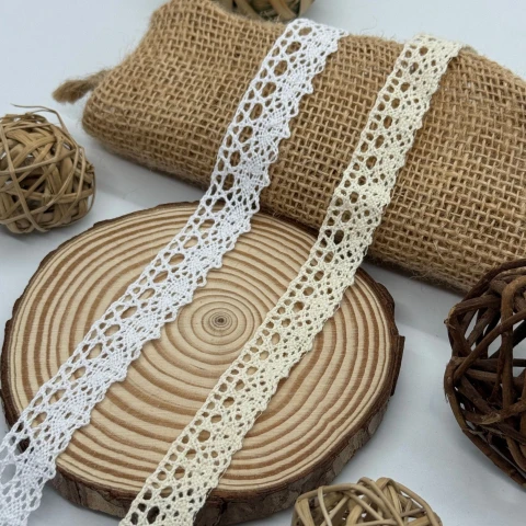 Мереживо макраме 6026 2 см.(300 ярдів/274,3м.), білий
