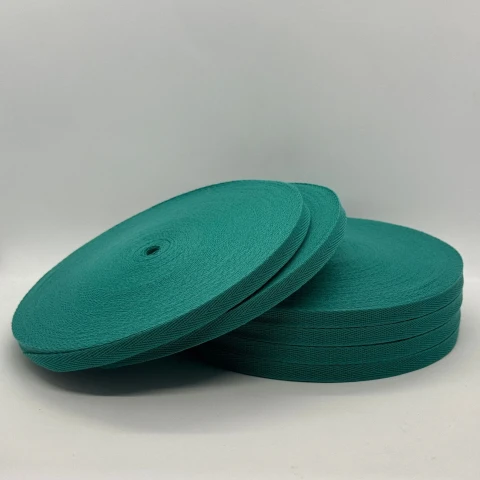 Стрічка кіпер 1 см (40) (40м.), 2117 зелене море