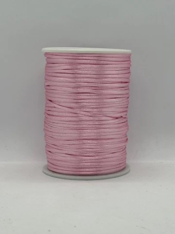 Атласная корсетная тесьма 2.3 мм (100 ярдов/91,44 м.), 31 бледно-розовый