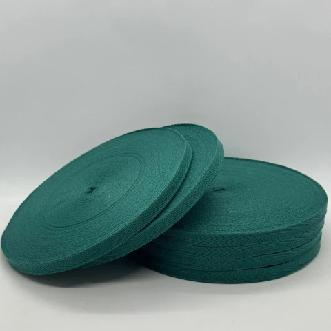 Стрічка кіпер 1 см (40) (40м.), 2118 зелений гай