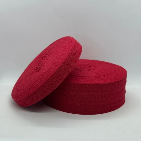 Стрічка кіпер 2 см (20) (40м.), 2213 темний червоний