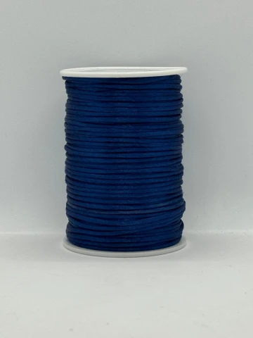 Атласная корсетная тесьма 2.3 мм (100 ярдов/91,44 м.), 34 темно синий