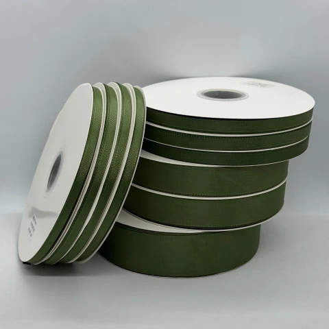 Стрічка репс 2,5 см (12*100 ярдів/91 м.), 1247 хакі