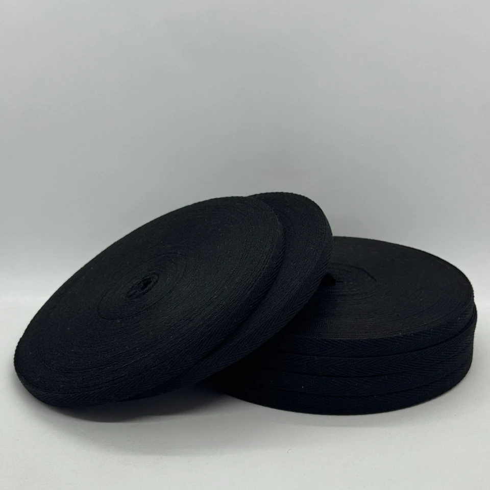 Стрічка кіпер 1 см (40) (40м.), 2004 чорний