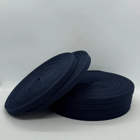 Стрічка кіпер 1 см (40) (40м.), 2255 чорно синій