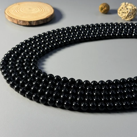 Жемчуг на нити 12 мм 1 кг, блэк
