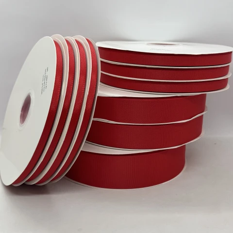 Стрічка репс 3,8 см (8*100 ярдів/91 м.), 1026 кармін