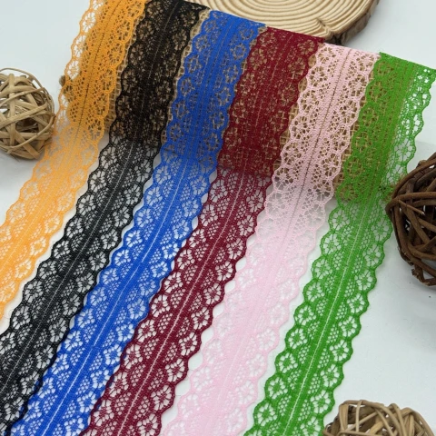 Мереживо не еластичне 1658-2 2.8см (400 ярдів/364 м.), білий